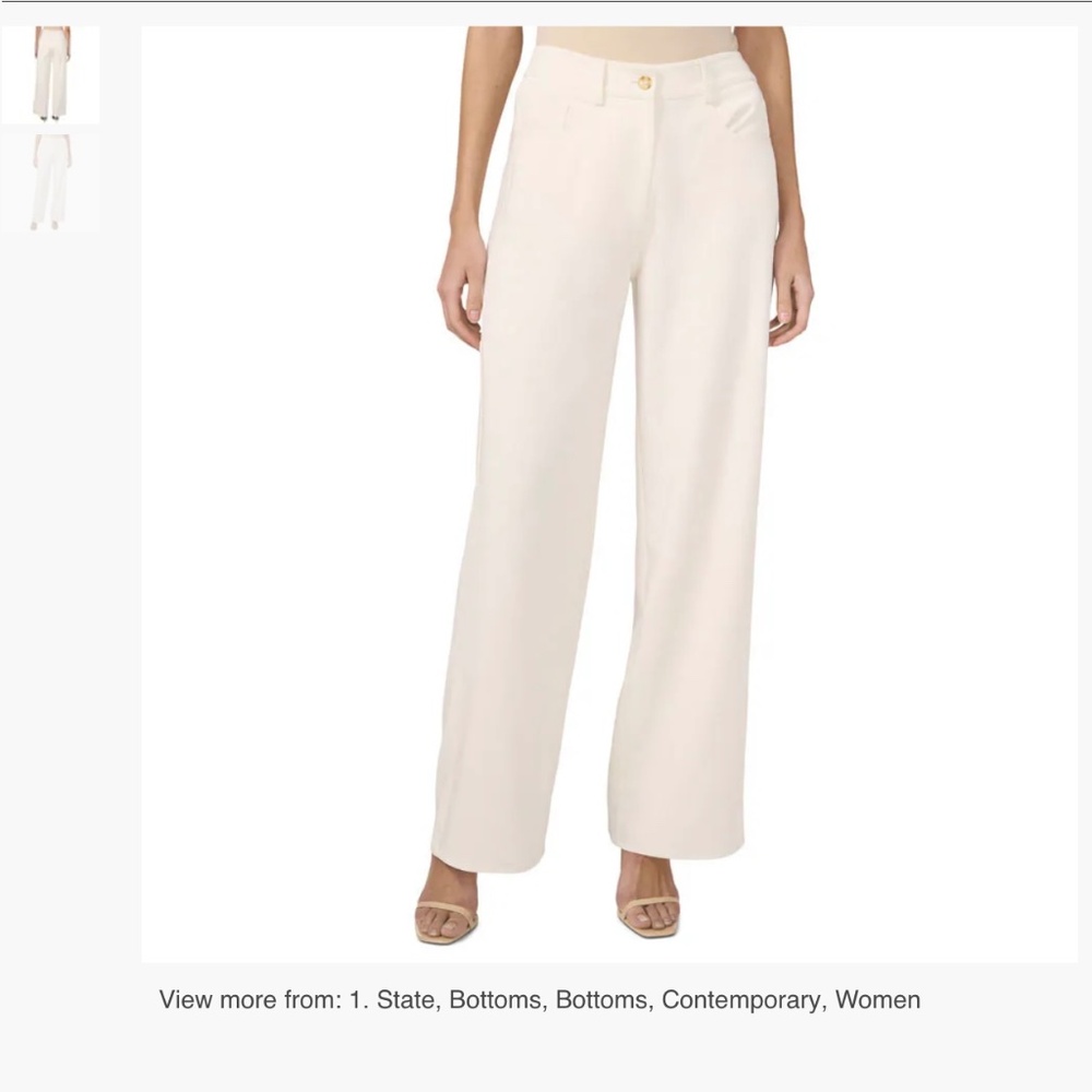 1.State Straight Leg Twill pants